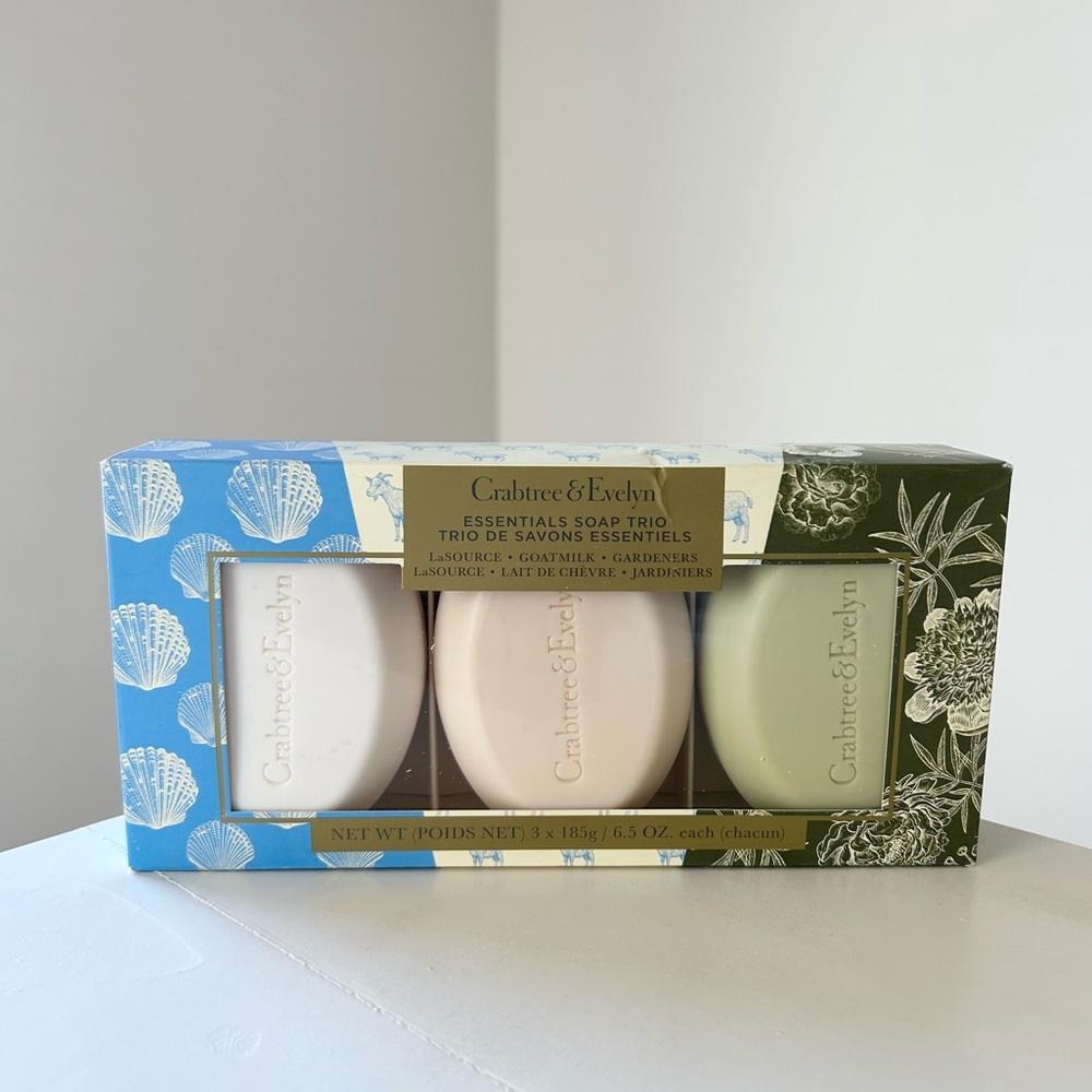 Crabtree & Evelyn Essential Soap Trio
